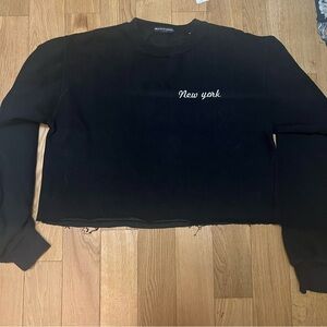 Brandy Melville Cropped Crew